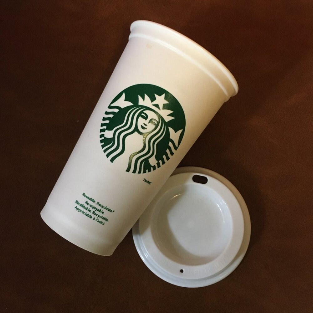 Iconic Reuse Recycle Reenjoy Starbucks Cup